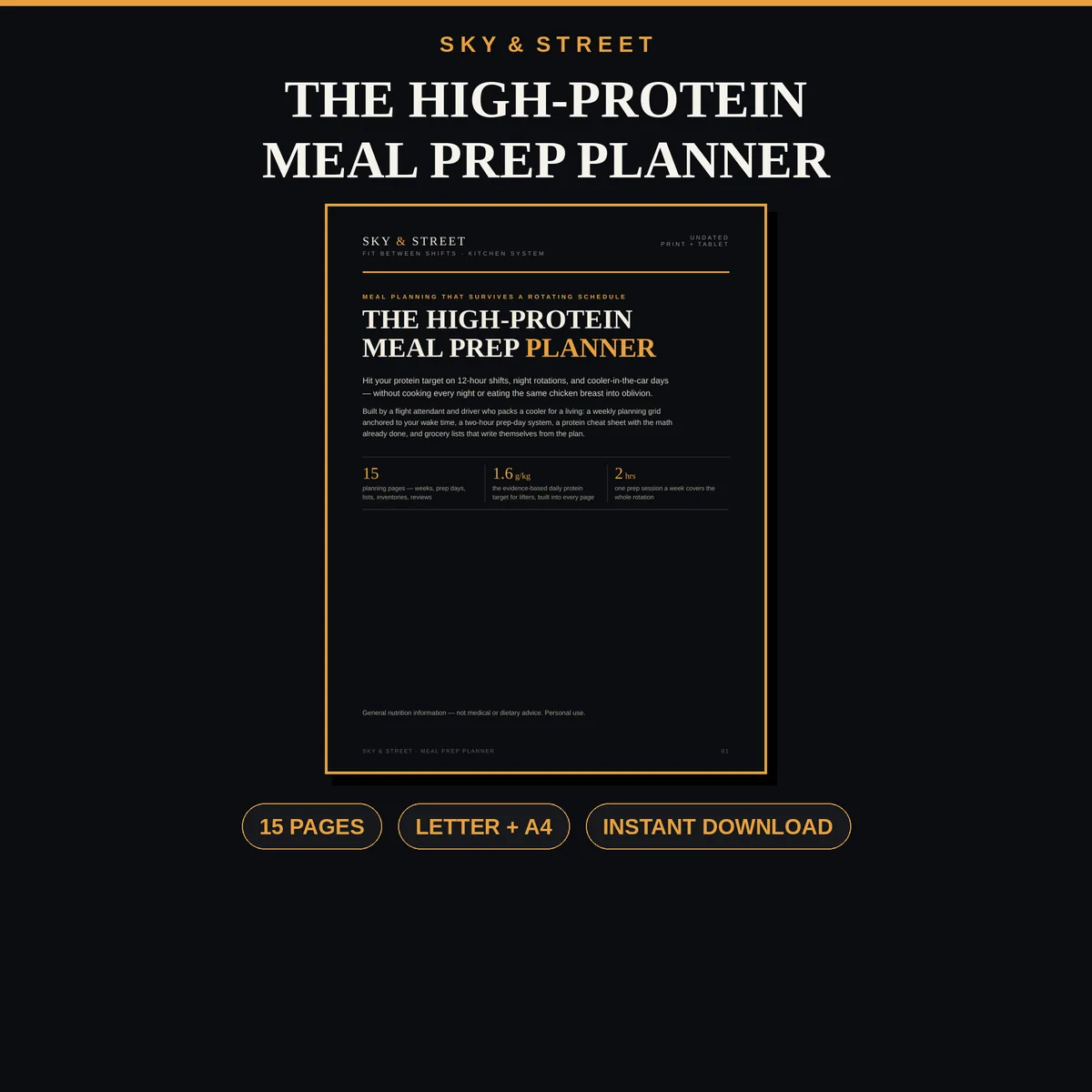 7-Day Protein Meal Prep Starter